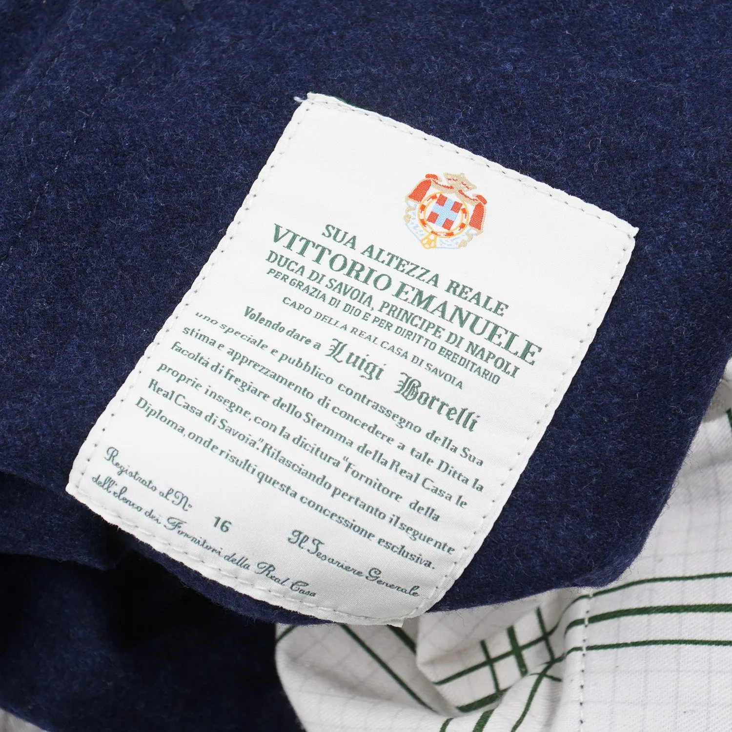 Luigi Borrelli Wool 5-Pocket Pants