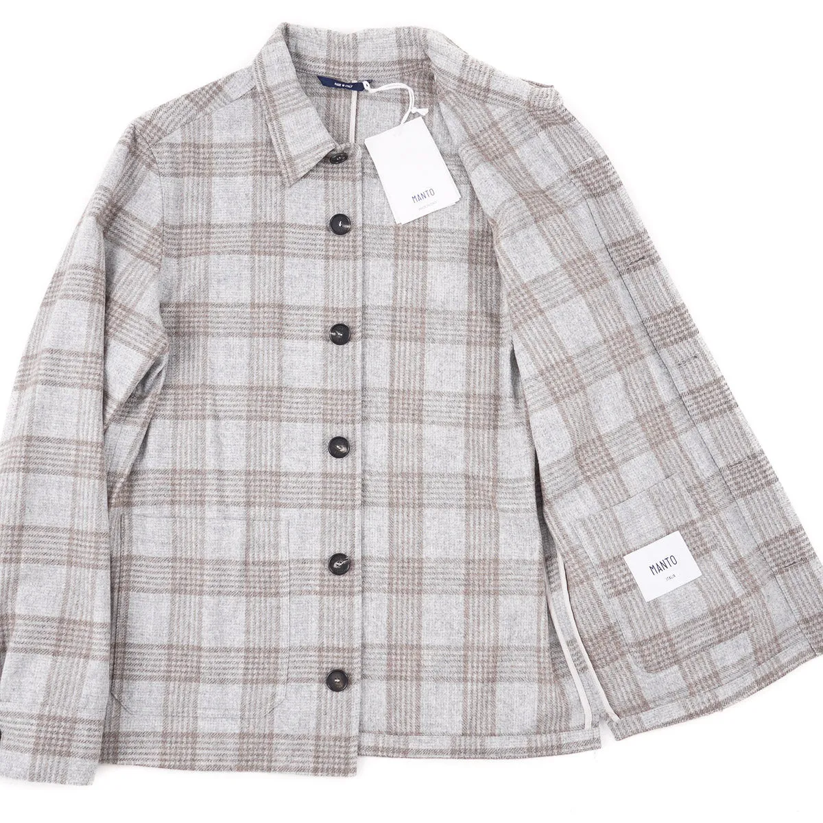 Manto Cashmere-Alpaca Chore Jacket