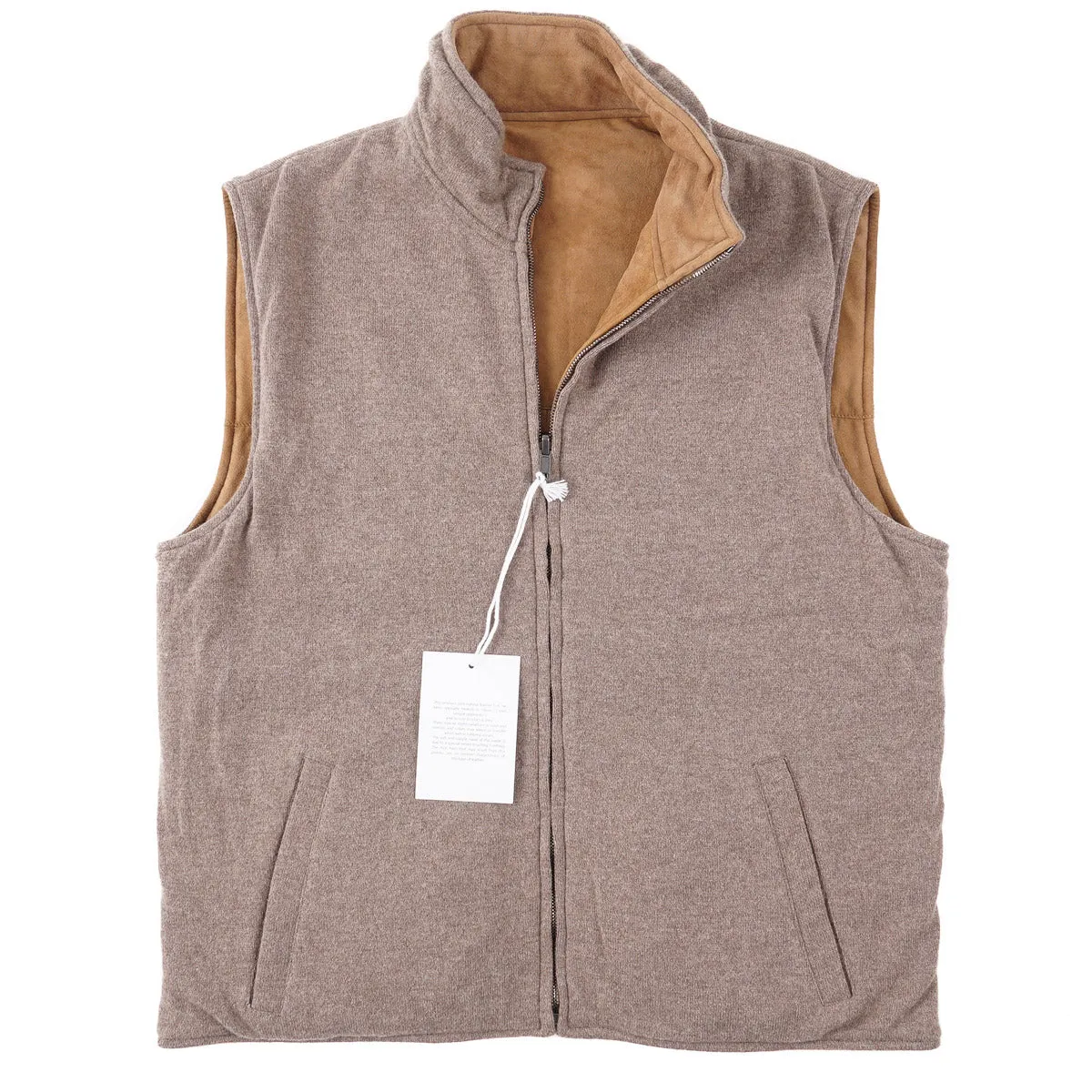 Manto Reversible Lambskin Suede Vest