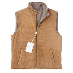 Manto Reversible Lambskin Suede Vest