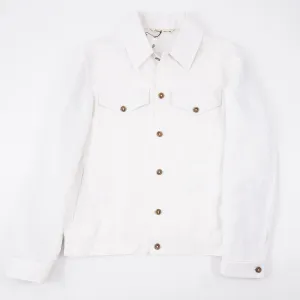 Maurizio Baldassari Wool-Linen Trucker Jacket