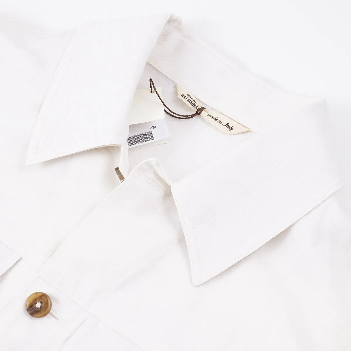 Maurizio Baldassari Wool-Linen Trucker Jacket