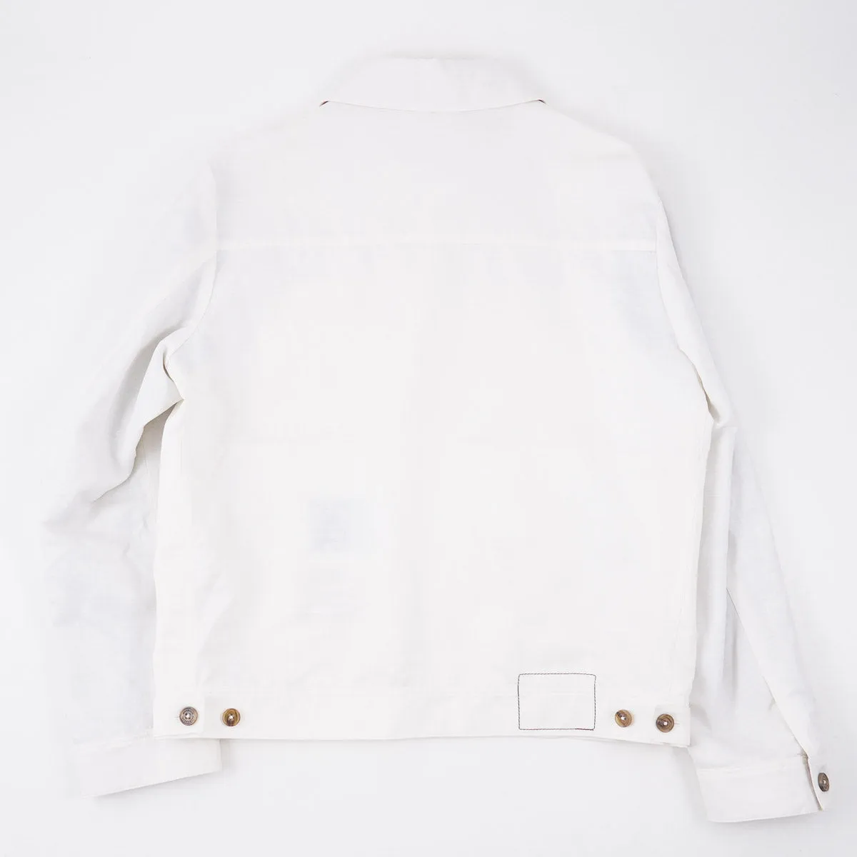 Maurizio Baldassari Wool-Linen Trucker Jacket
