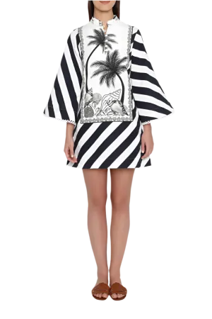 Mini Kaftan Dress