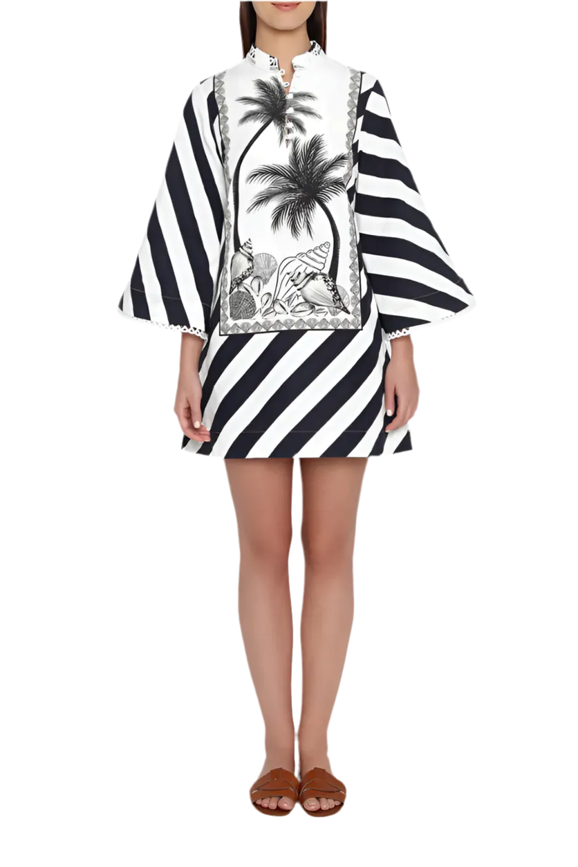 Mini Kaftan Dress