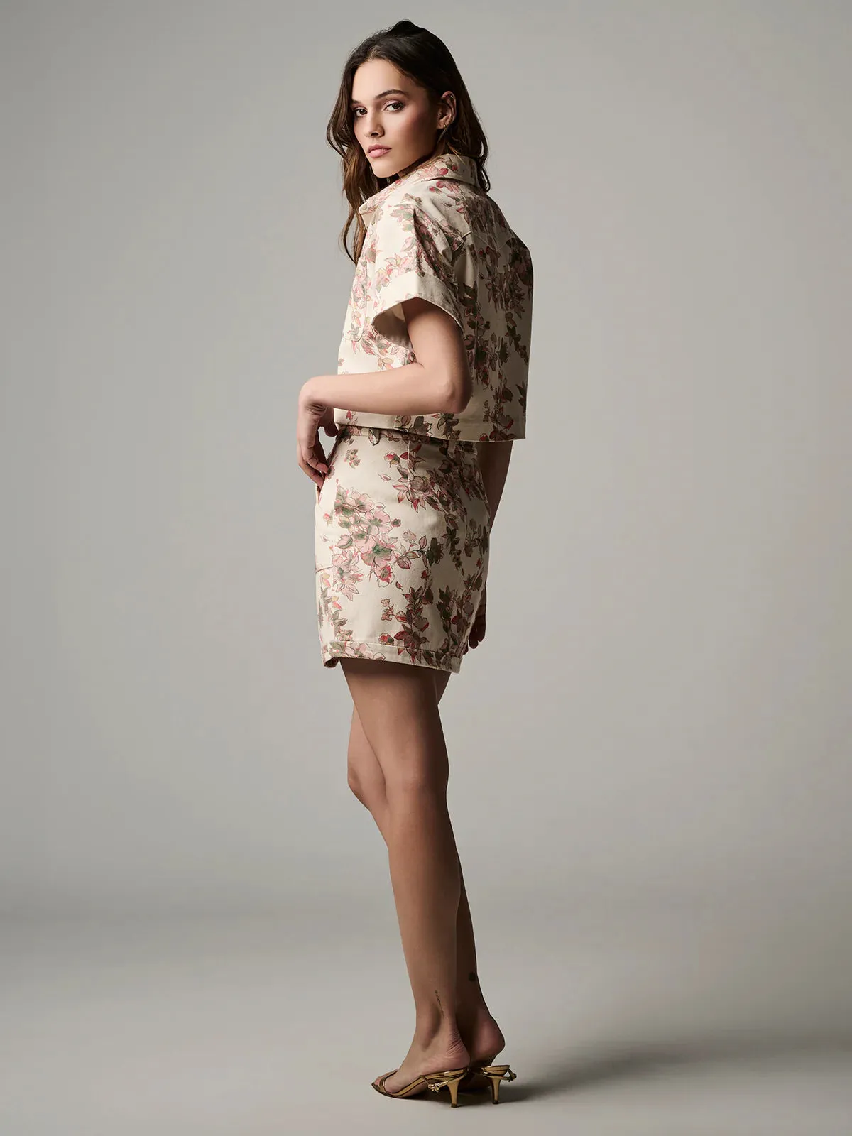 Nora Print Skirt