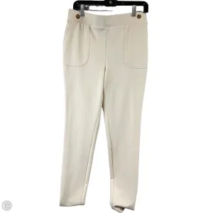 Pants Dress By Nina Leonard In Cream. Size: 8