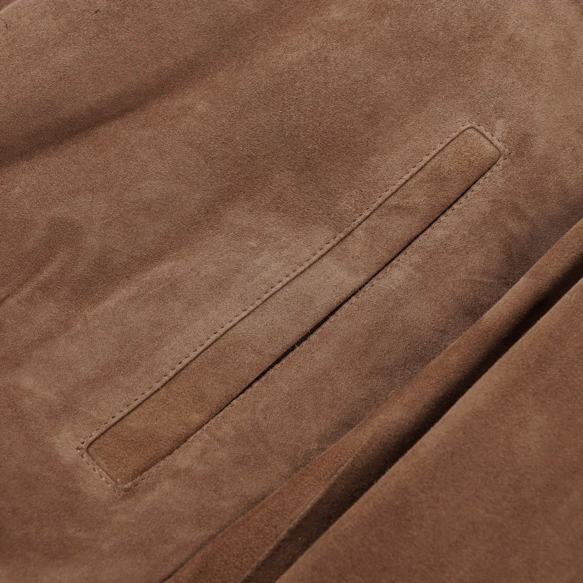 Rifugio Wool-Lined Suede Bomber Jacket