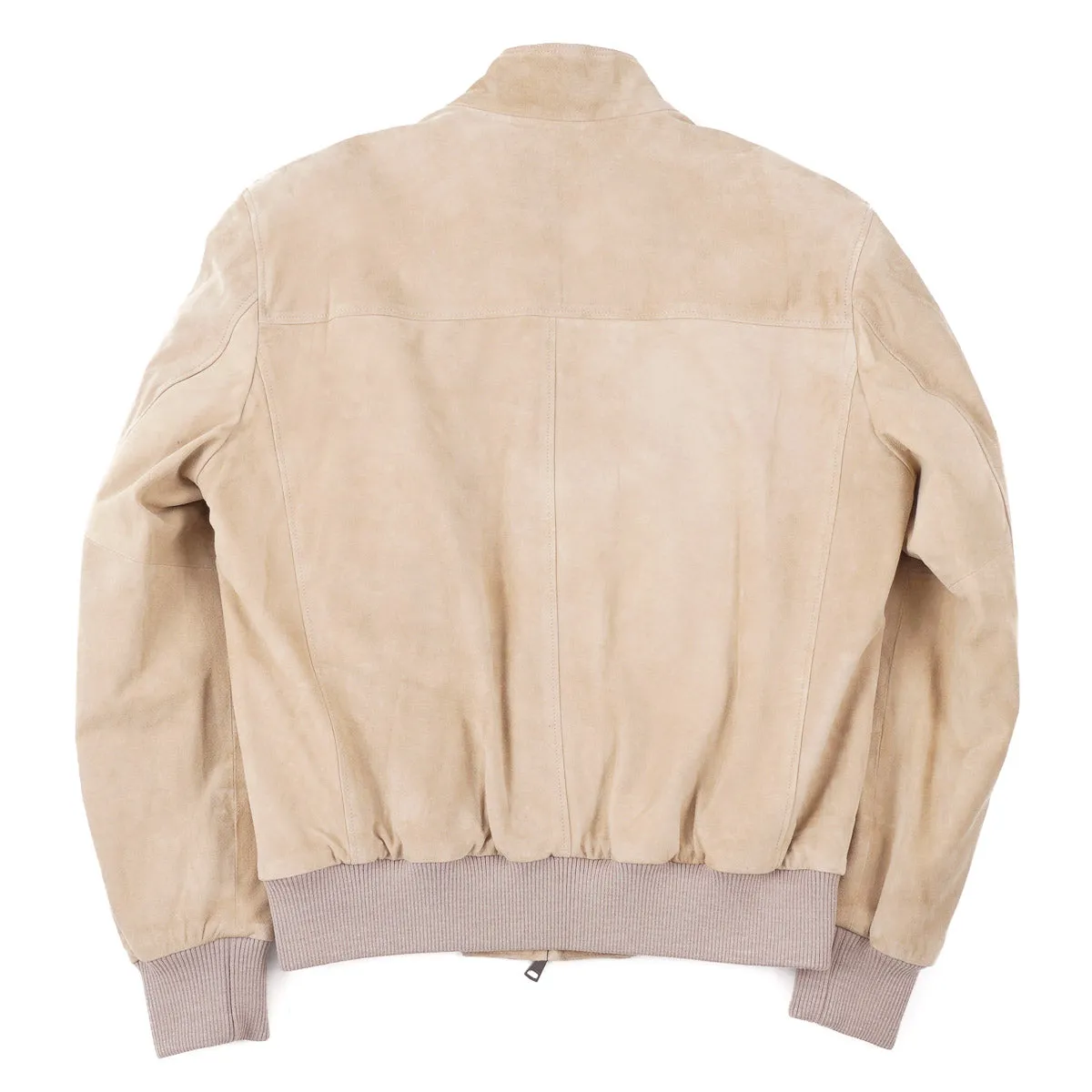 Rifugio Wool-Lined Suede Bomber Jacket