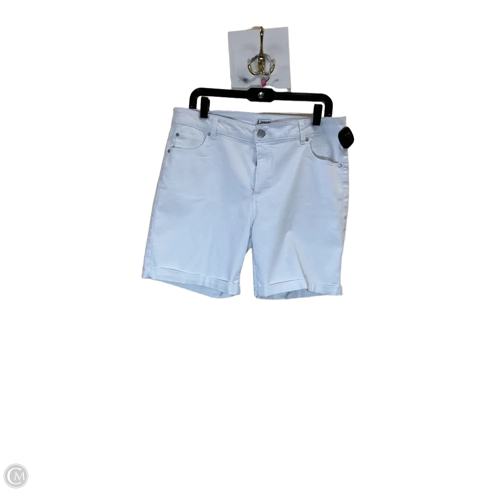 Shorts By D Jeans In White. Size: 14