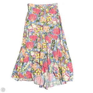 Skirt Maxi By Matilda Jane In Purple & Yellow. Size: S