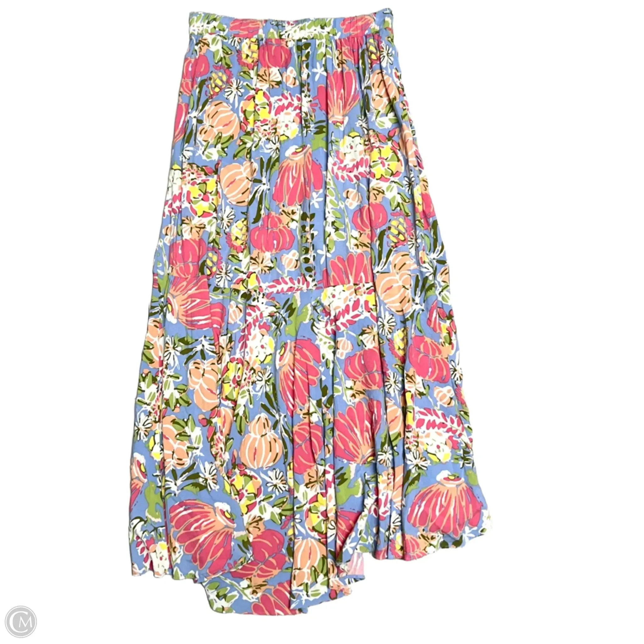 Skirt Maxi By Matilda Jane In Purple & Yellow. Size: S