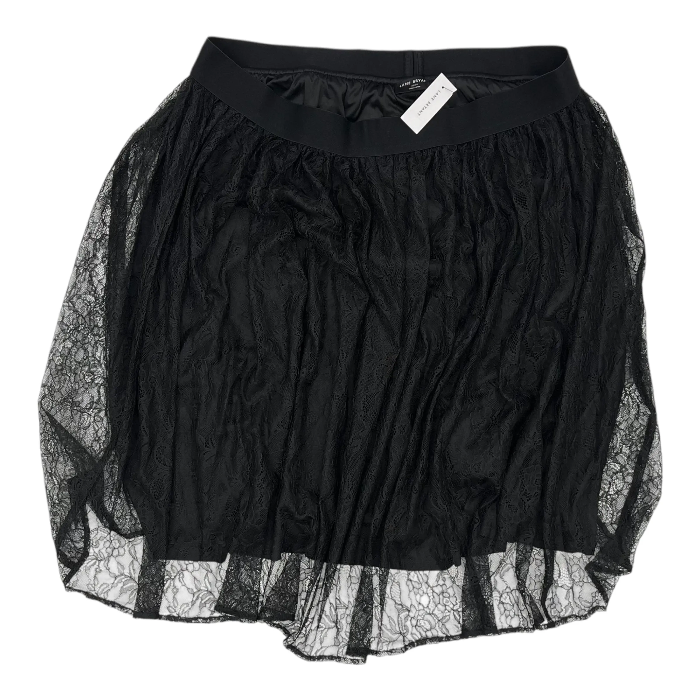 Skirt Midi By Lane Bryant In Black. Size:3X