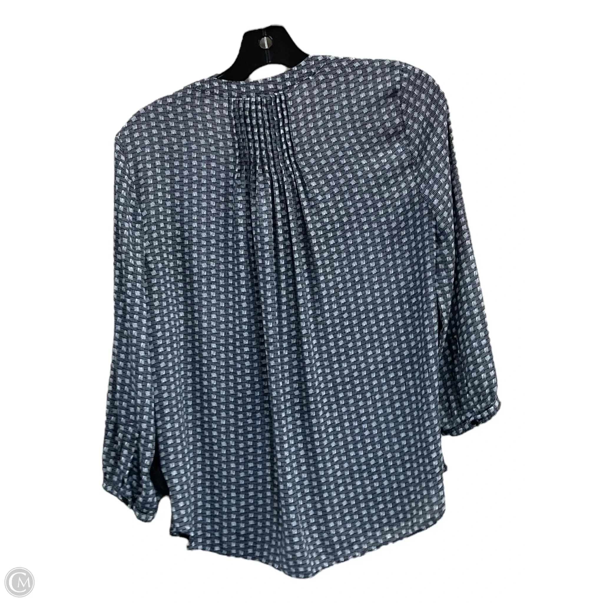 Top 3/4 Sleeve By Not Your Daughters Jeans In Black & White. Size: Xs