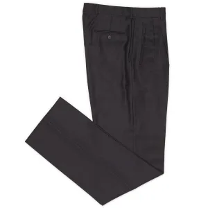VANNUCCI MILANO Dark Gray Abland Wool Dress Pants EU 46 NEW US 30