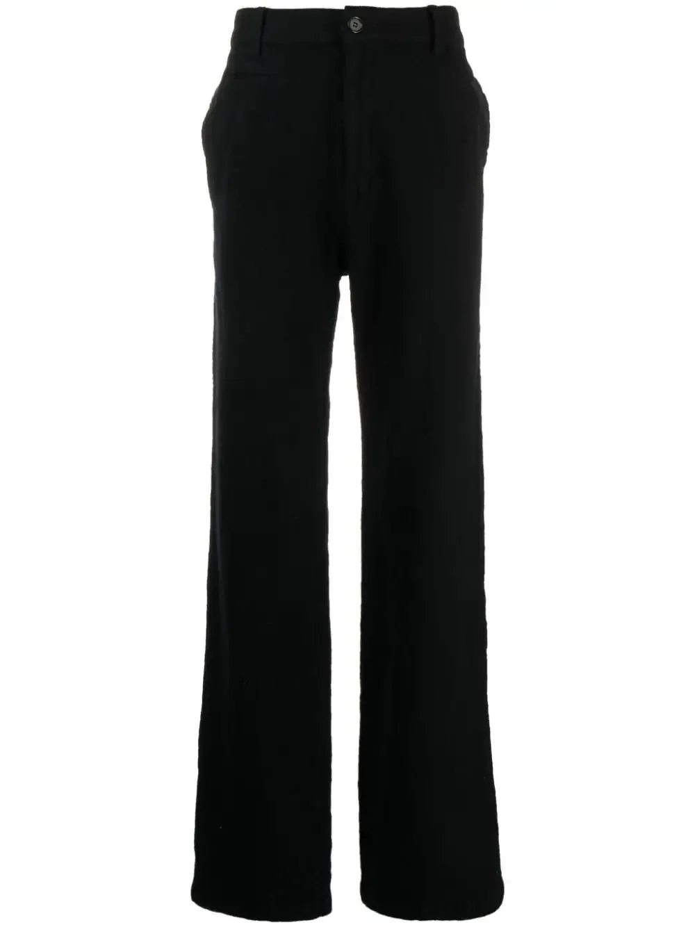Wool Straight-Leg Trousers